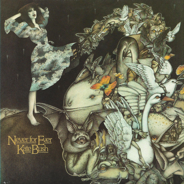 Kate Bush : Never For Ever (LP, Album, Don)