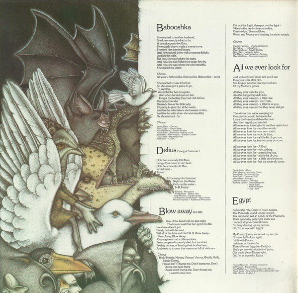 Kate Bush : Never For Ever (LP, Album, Don)