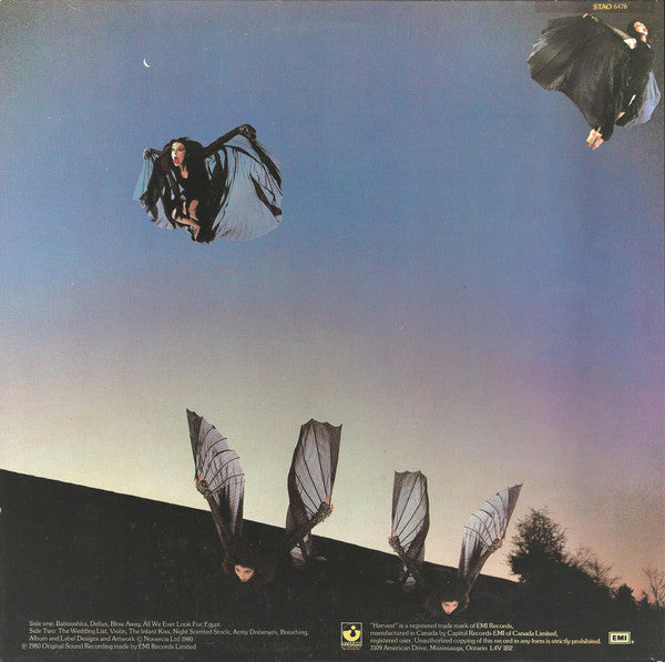 Kate Bush : Never For Ever (LP, Album, Don)