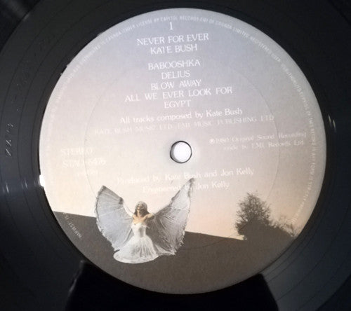 Kate Bush : Never For Ever (LP, Album, Don)