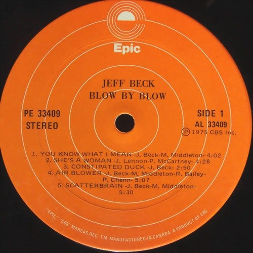 Jeff Beck : Blow By Blow (LP, Album)