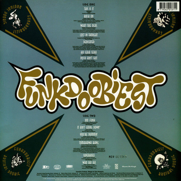Funkdoobiest : Brothas Doobie (LP, Album, Ltd, Num, RE, Blu)