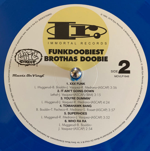Funkdoobiest : Brothas Doobie (LP, Album, Ltd, Num, RE, Blu)