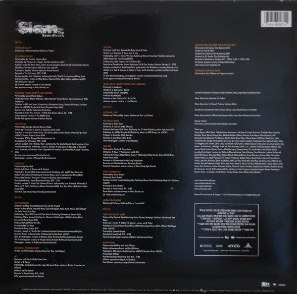 Various : Slam - The Soundtrack (2xLP, Comp)