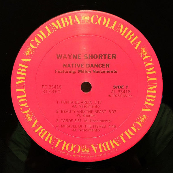 Wayne Shorter Featuring Milton Nascimento : Native Dancer (LP, Album)