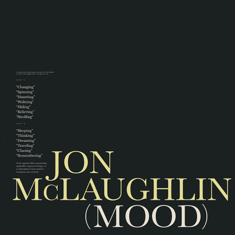 Jon McLaughlin : Mood (LP)