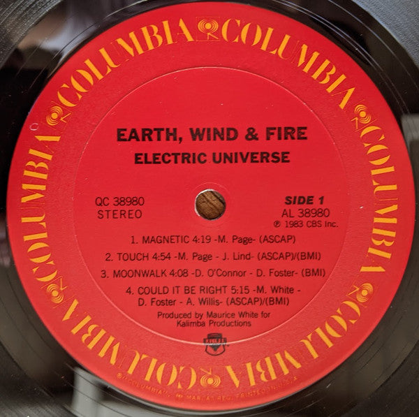 Earth, Wind & Fire : Electric Universe (LP, Album, Pit)