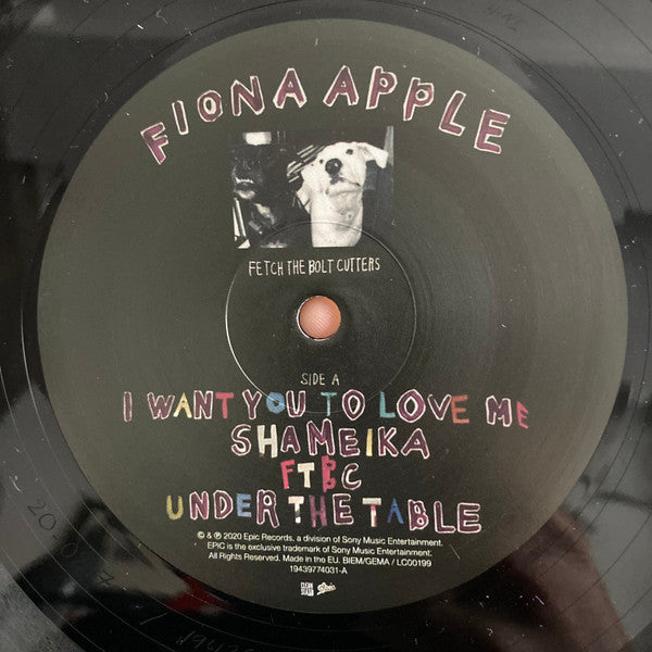 Fiona Apple : Fetch The Bolt Cutters (2xLP, Album, RP, 180)