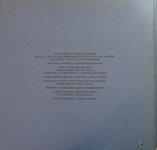 Love And Rockets : Seventh Dream Of Teenage Heaven (LP, Album, Gat)