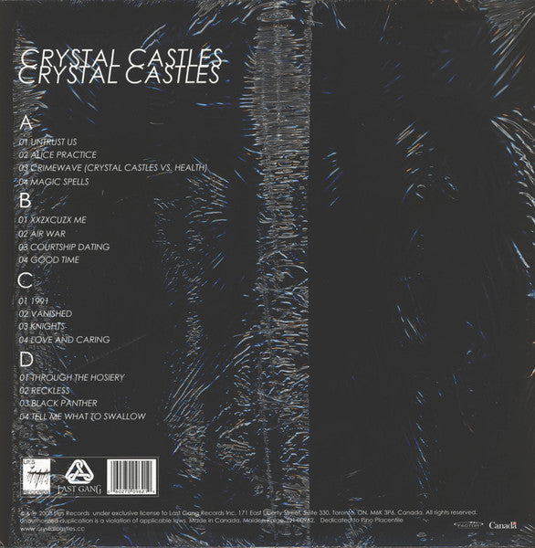 Crystal Castles : Crystal Castles (2xLP, Album, RP)