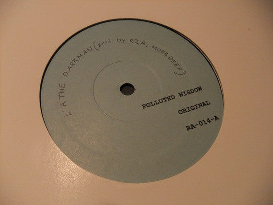 LA The Darkman : Polluted Wisdow / A Good Nigga (12", Unofficial)