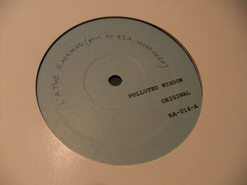 LA The Darkman : Polluted Wisdow / A Good Nigga (12", Unofficial)