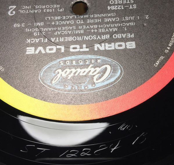 Peabo Bryson & Roberta Flack : Born To Love (LP, Album)
