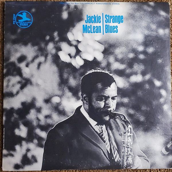 Jackie McLean : Strange Blues (LP, Album, Mono, RE, RM)