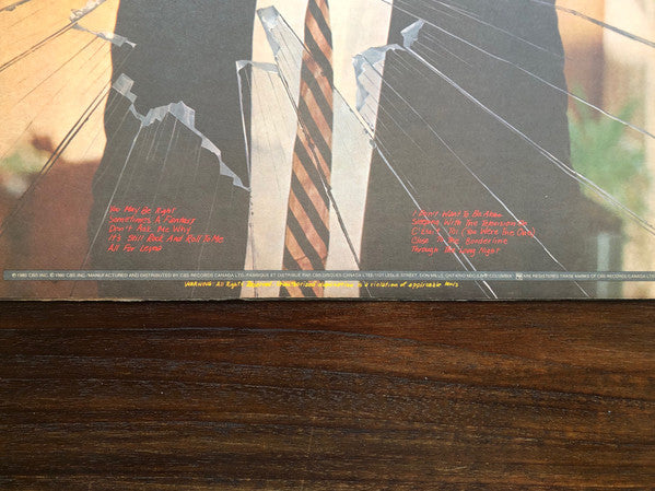 Billy Joel : Glass Houses (LP, Album)