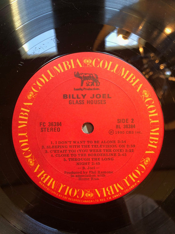 Billy Joel : Glass Houses (LP, Album)