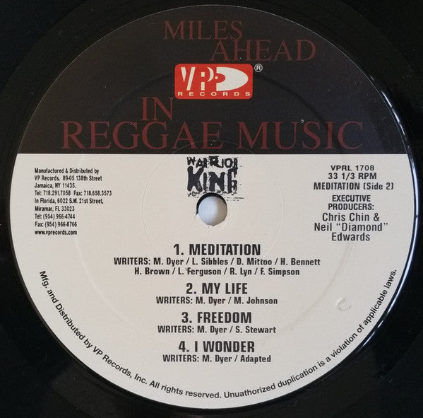 Warrior King : Hold The Faith (2xLP, Album)