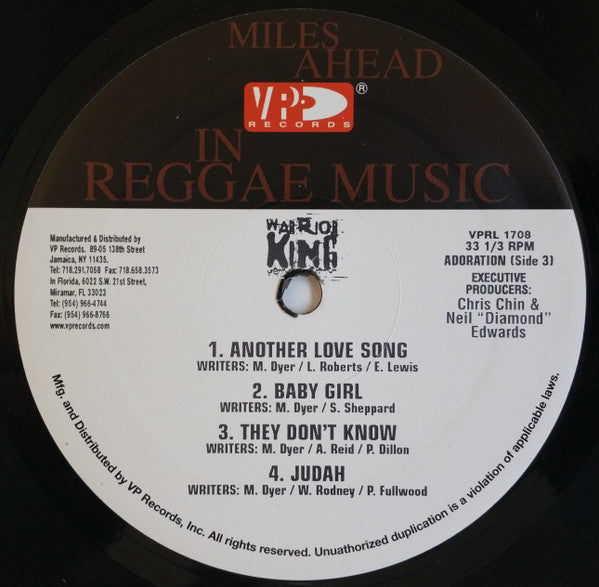 Warrior King : Hold The Faith (2xLP, Album)