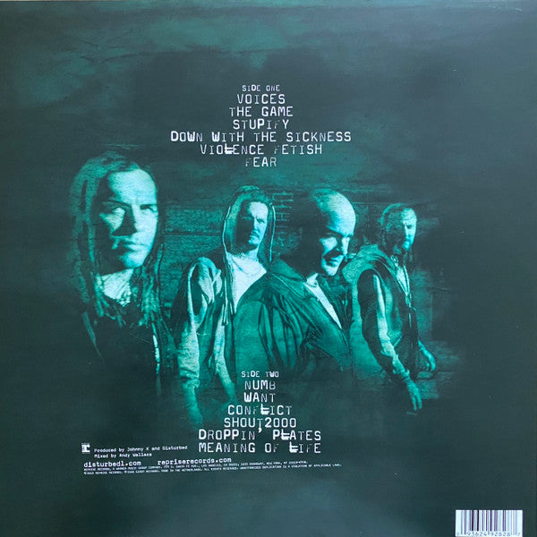 Disturbed : The Sickness (LP, Album, Ltd, RE, Cry)