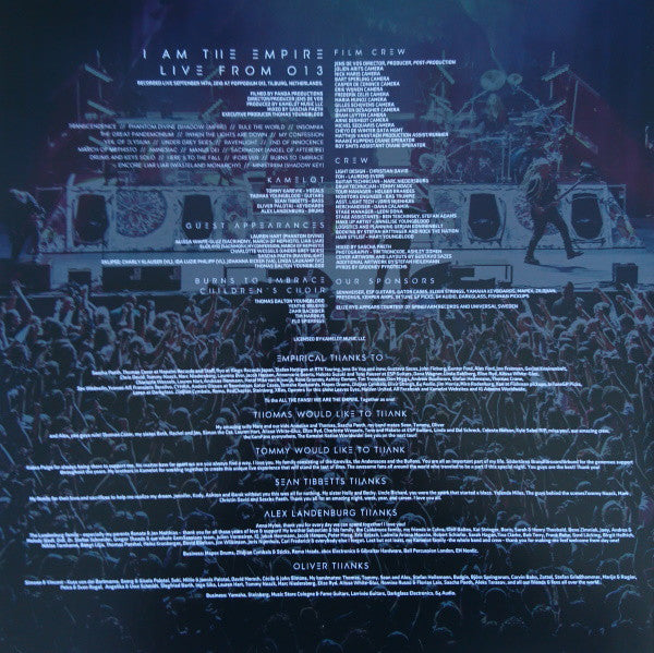 Kamelot : I Am The Empire: Live From The 013 (2xLP + DVD-V + Album, Ltd)