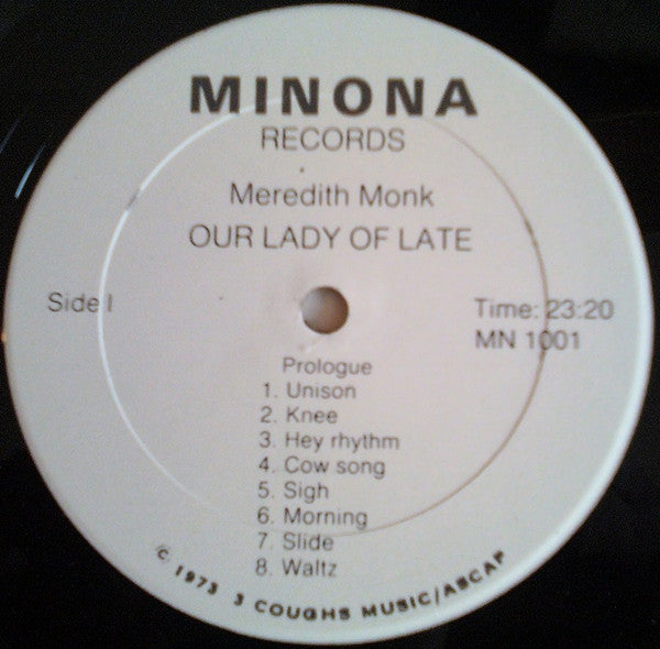 Meredith Monk : Our Lady Of Late (LP)