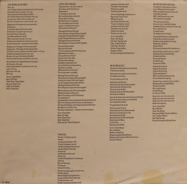 Kate Bush : The Sensual World (LP, Album)