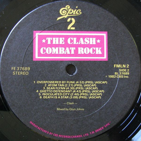The Clash : Combat Rock (LP, Album)