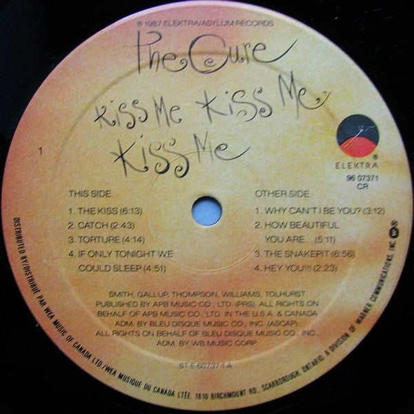 The Cure : Kiss Me Kiss Me Kiss Me (2xLP, Album)