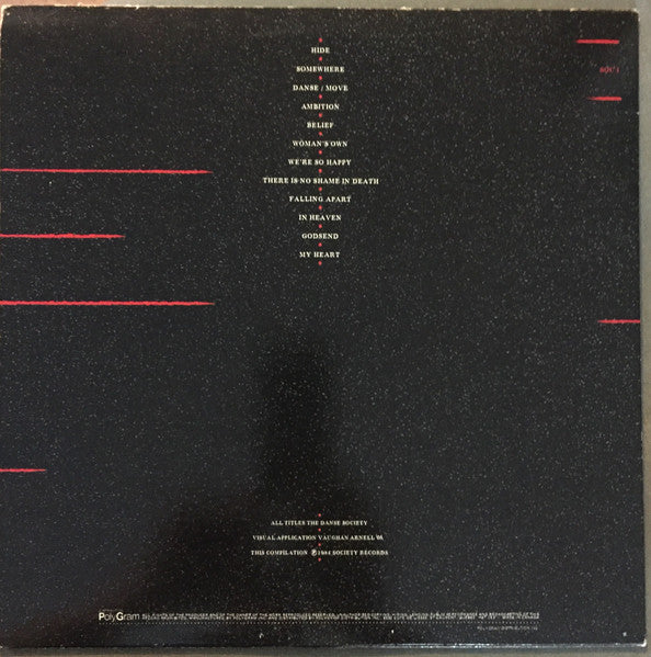 The Danse Society : The Danse Society (LP, Comp + 12")