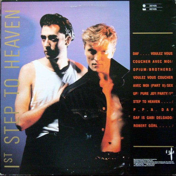 Deutsch Amerikanische Freundschaft : 1st Step To Heaven (LP, Album)