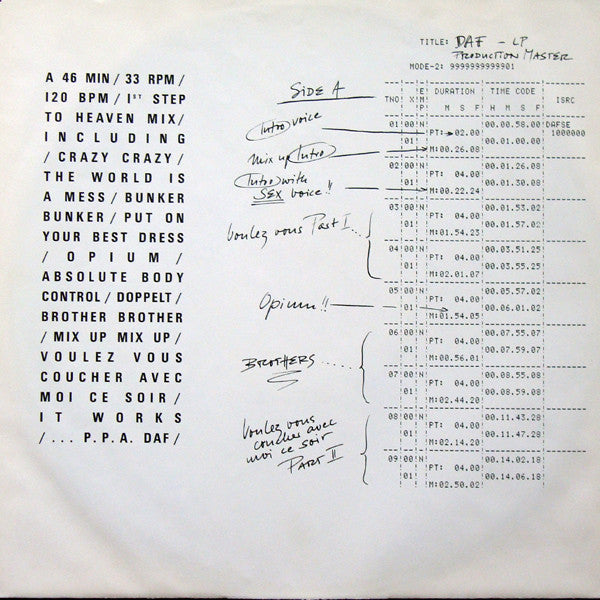 Deutsch Amerikanische Freundschaft : 1st Step To Heaven (LP, Album)