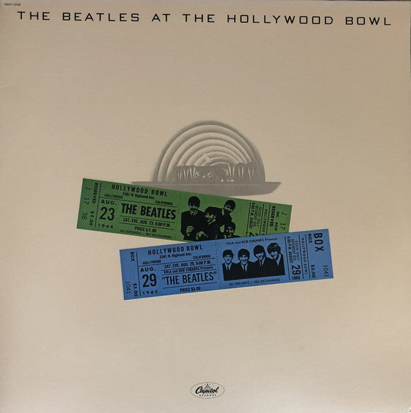 The Beatles : The Beatles At The Hollywood Bowl (LP, Album, TLC)