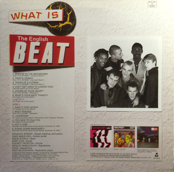 The Beat (2) : What Is Beat? (LP, Comp)