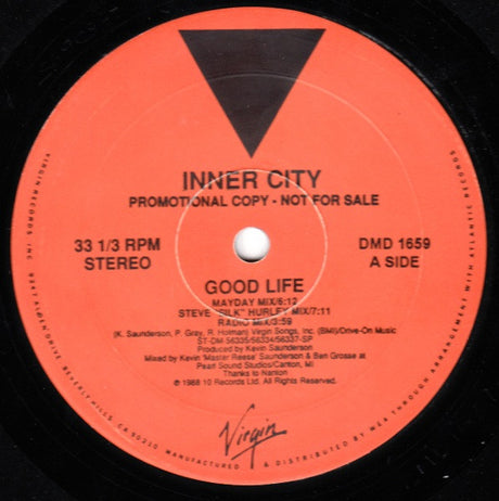 Inner City : Good Life (12", Promo)