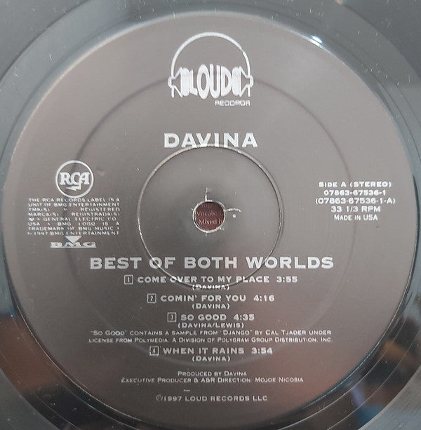 Davina : Best Of Both Worlds (2xLP, Album)