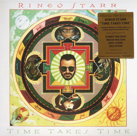 Ringo Starr : Time Takes Time (LP, Album, Ltd, Num, RE, Yel)