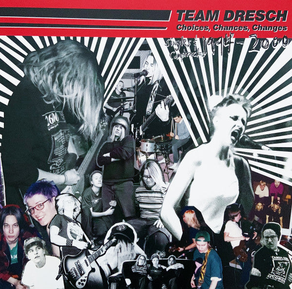 Team Dresch : Choices, Chances, Changes: Singles & Comptracks 1994-2000 (LP, RSD, Comp, Ltd, Pin)