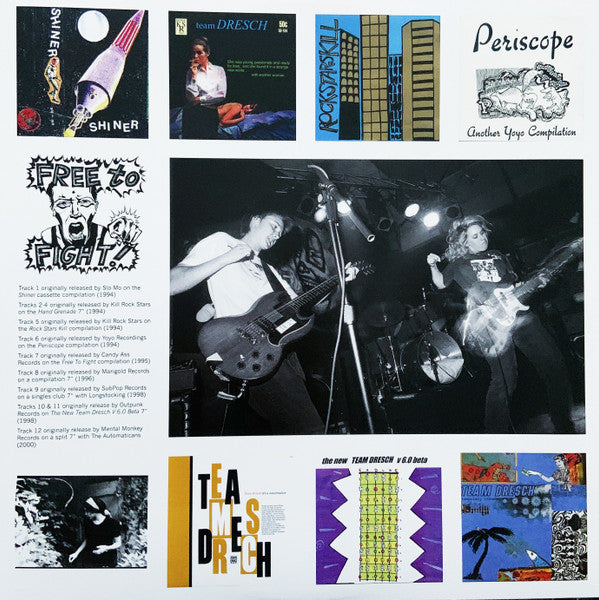 Team Dresch : Choices, Chances, Changes: Singles & Comptracks 1994-2000 (LP, RSD, Comp, Ltd, Pin)