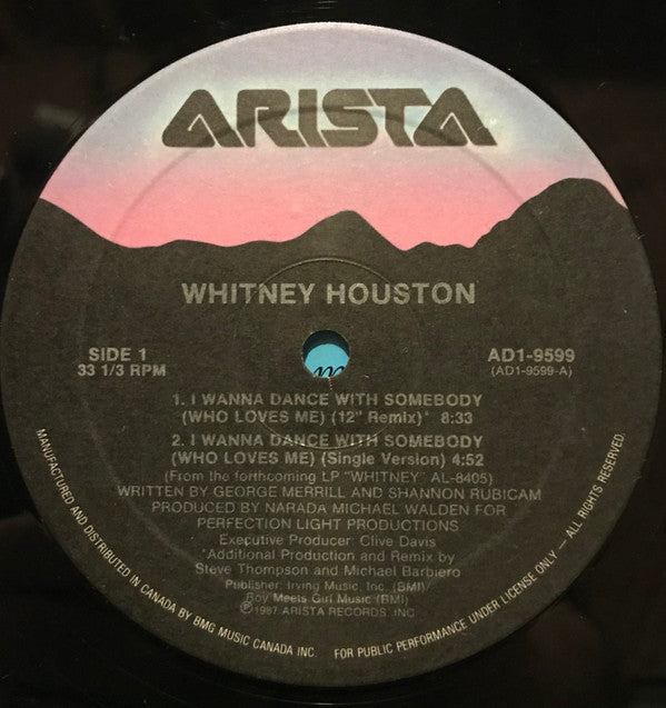 Whitney Houston : I Wanna Dance With Somebody (Who Loves Me) (12", Single)