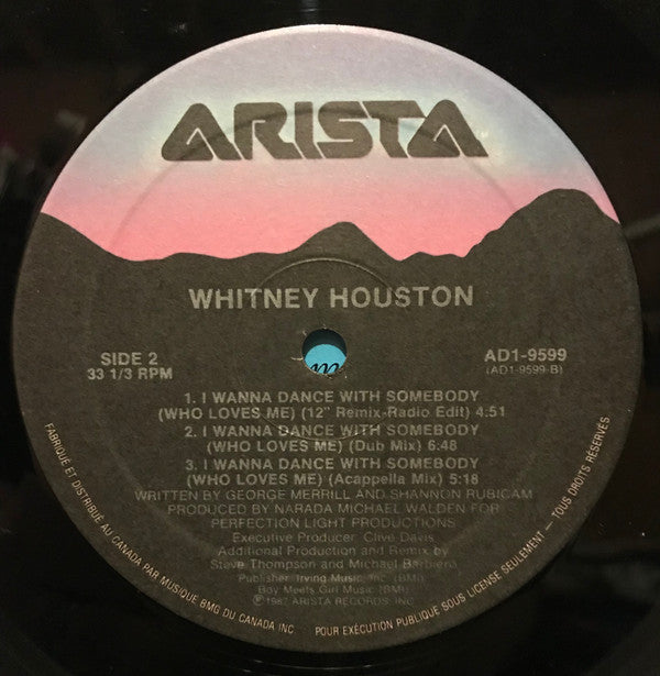 Whitney Houston : I Wanna Dance With Somebody (Who Loves Me) (12", Single)