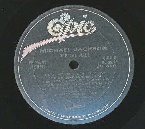 Michael Jackson : Off The Wall (LP, Album, Gat)