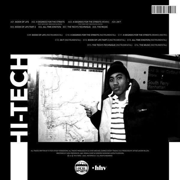 Hi-Tech (2) : DJ Shok Presents The Music: Hi-Tech's Golden Era Singles (2xLP, Comp, Ltd, Gat)