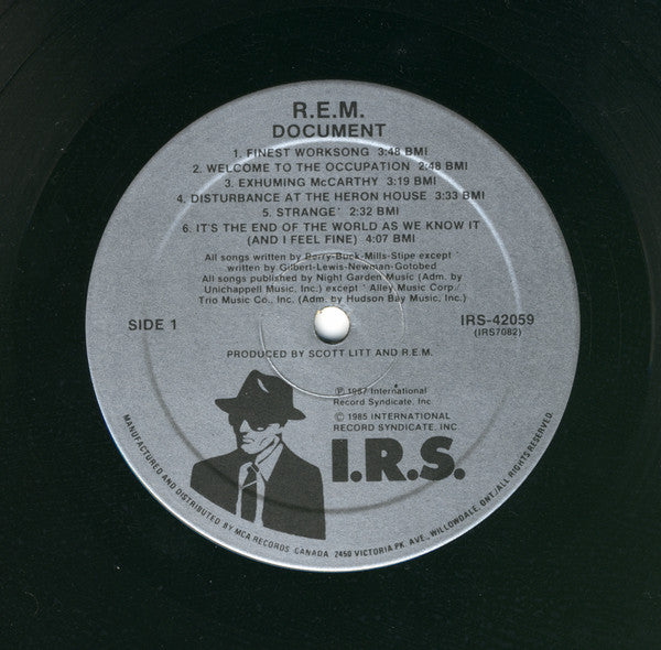 R.E.M. : Document (LP, Album)