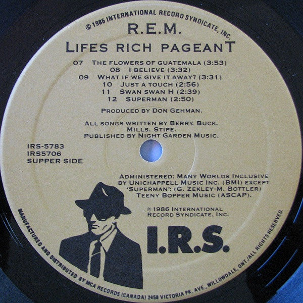 R.E.M. : Lifes Rich Pageant (LP, Album)