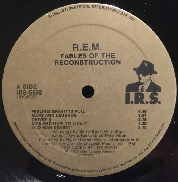 R.E.M. : Fables Of The Reconstruction / Reconstruction Of The Fables (LP, Album)