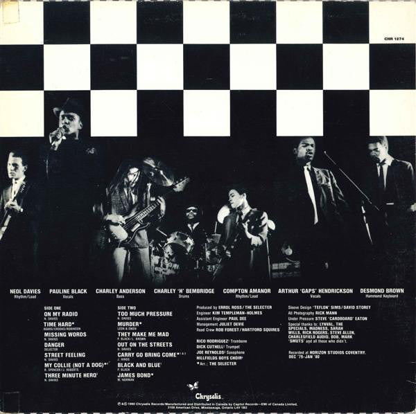The Selecter : Too Much Pressure (LP, Album)