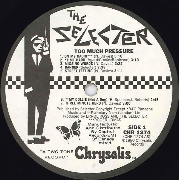 The Selecter : Too Much Pressure (LP, Album)