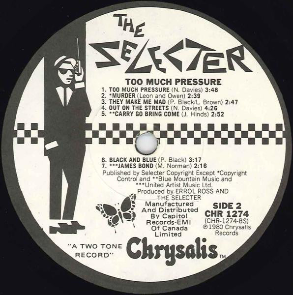 The Selecter : Too Much Pressure (LP, Album)