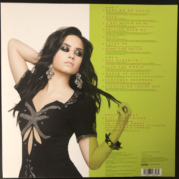 Demi Lovato : Here We Go Again (LP, Album, Ltd, Pin)