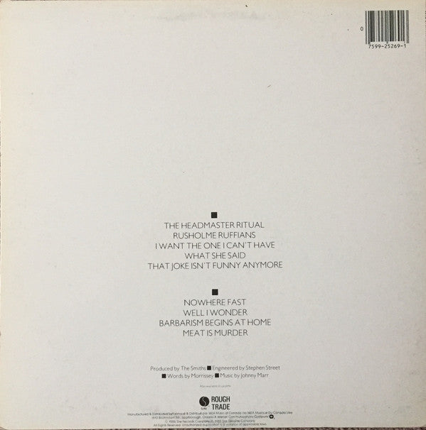 The Smiths : Meat Is Murder (LP, Album)